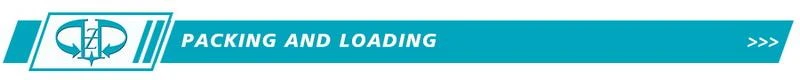Emballage et chargement Packing and loading