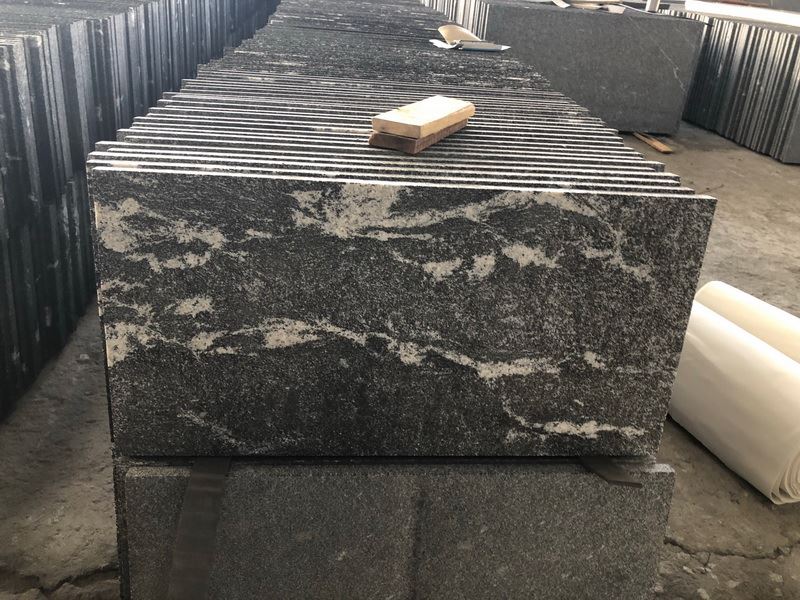 Snow grey granite