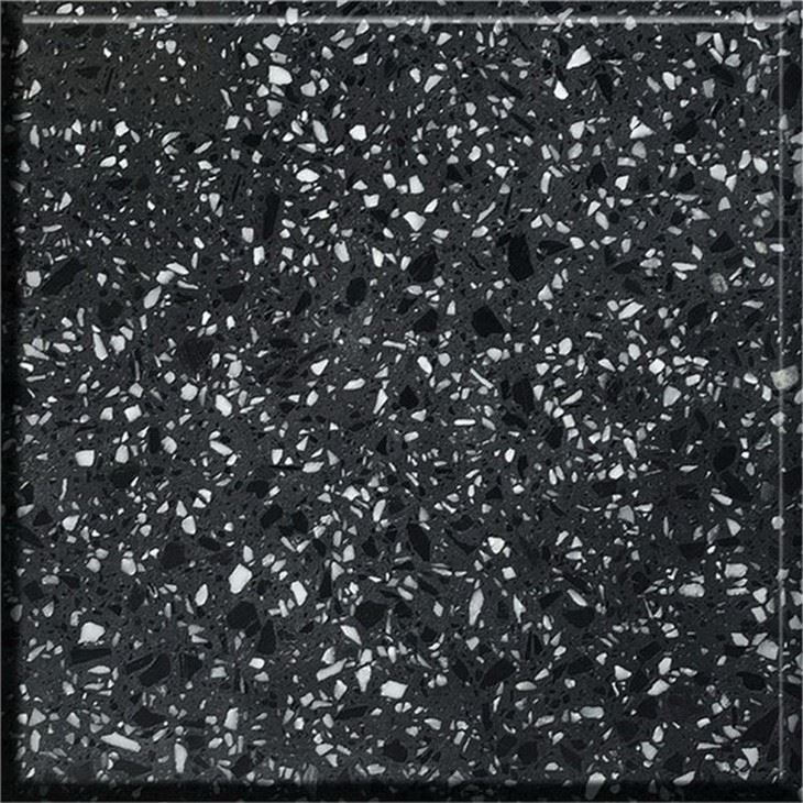 Pierre de terrazzo noir