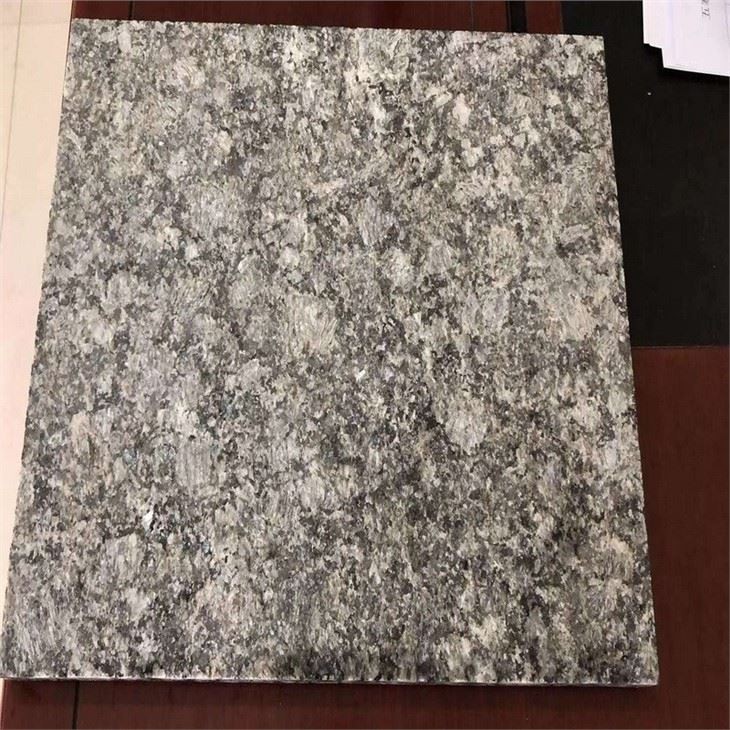 flamed green granite
