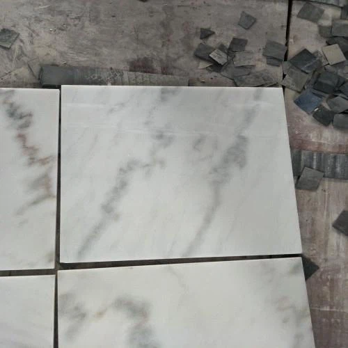 Cloud White Marble Tile