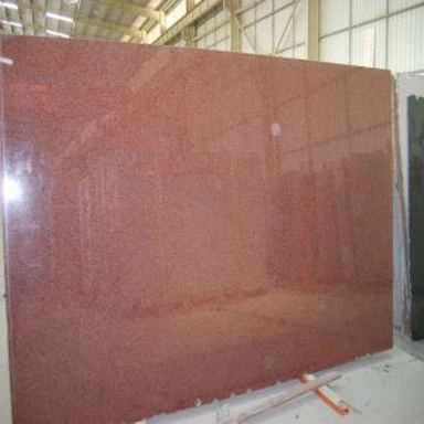 Ruby Red Granite Slab