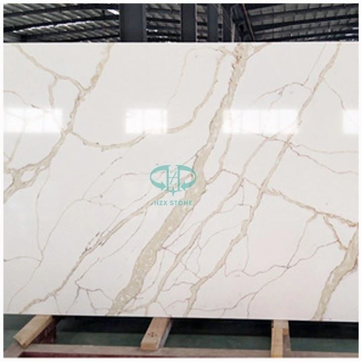 Calacatta Gold Quartz Kitchen Surface