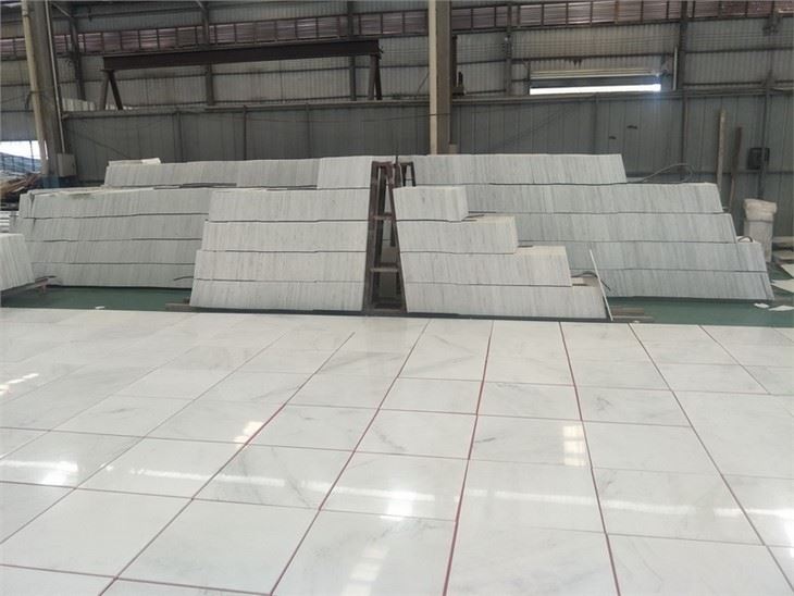 Polished Castro white-Jade white marble tiles
