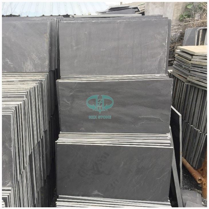 Dark Grey Slate Floor Tiles