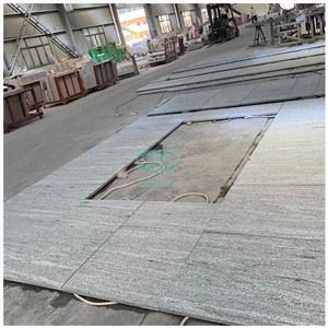 Carreaux de sol en granit vert olive