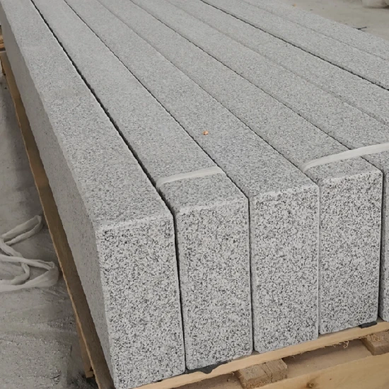 Chinese G603 Grey Granite Curb Paving Stone