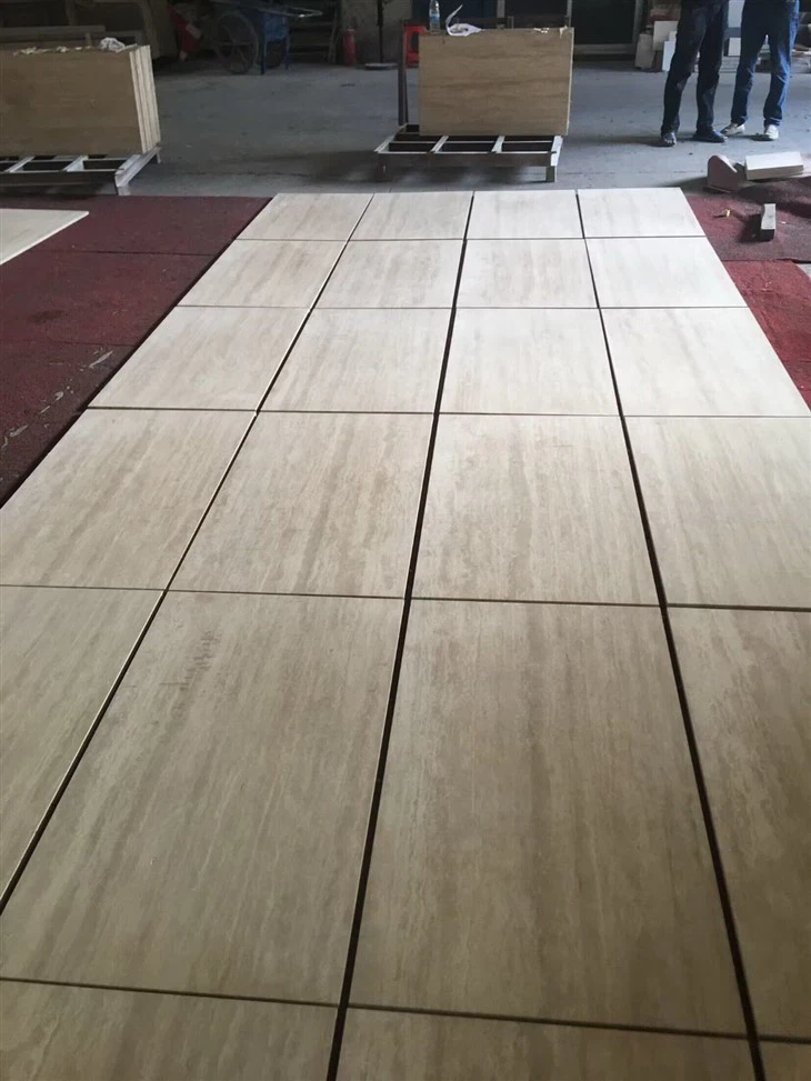Beige Travertine Flooring Tile