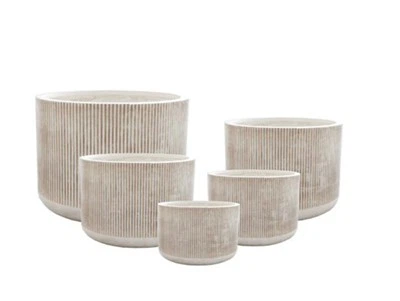 Pots en fibre d'argile